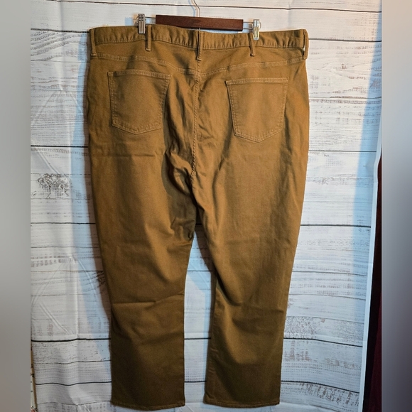 NWT Old Navy Mens Casual Work Pants Brown Size 46x30 - Picture 3 of 6